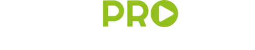Spielproviel Logo, weiß-grün